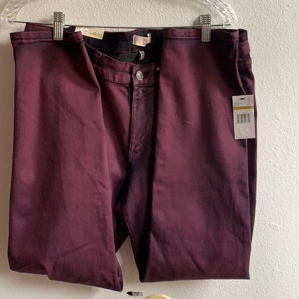 NWT Expressions Denim Skinny Boho sz 14R